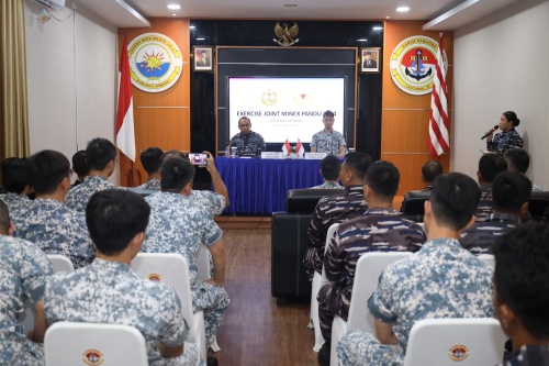 315 Personil TNI AL dan RSN Ikuti Latihan Bersama di Perairan Bintan