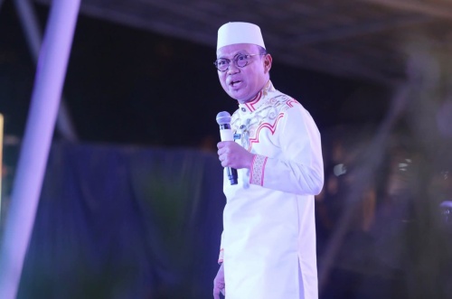 Ustadz Das'ad Latif Taushiyah di Dataran Engku Putri Perayaan Tahun Baru Islam