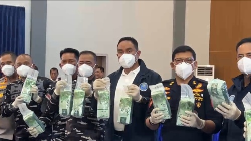 Kapal Asing Berbendera Tanzania Bawa 1,3 Ton Ketamine, Digagalkan di Kepri