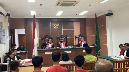 Sidang Lanjutan di PN Batam: Saksi Ungkap Detik-Detik Ancaman Dodos ke Leher Korban