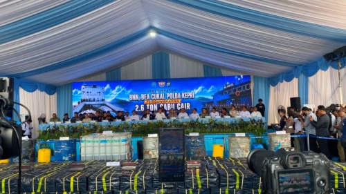 Penyidik Usut Jaringan Pengendali 2,6 Ton Sabu Cair dari MV Ocean Porter 