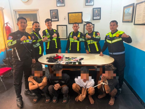 Patroli Satlantas Berujung Pengungkapan Dugaan Narkotika di Batam