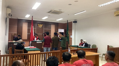 Dua Polisi jadi Saksi, Terdakwa Safik bin M. Basir Mengaku Hanya Kurir
