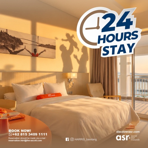 Tak Perlu Terburu-buru Check-out, Kini Ada Paket Staycation 24 Jam di Batam