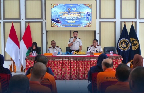 Kolaborasi Pemasyarakatan dan LBH, Rutan Balikpapan Berikan Edukasi Bantuan Hukum