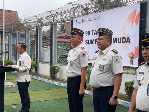Kalapas Batam Hadiri Upacara Peringatan Hari Sumpah Pemuda ke-98 