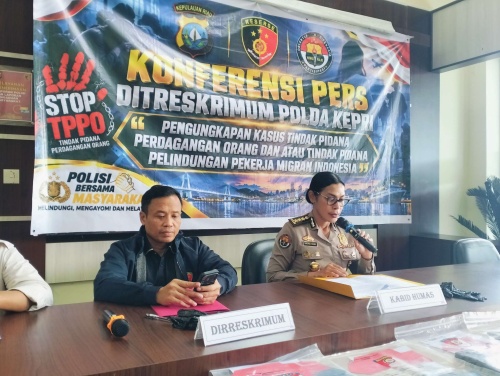 Polda Kepri Ungkap Tiga Kasus TPPO, 30 Korban Diselamatkan Termasuk Bayi