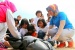 Aksi Bunda Paud Bersama Anak TK, Peduli Lingkungan Dan Bersih-Bersih Pantai.