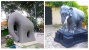 Ini Penampakan Patung Gajah Mungkur yang Terbilang Lucu dan Unik