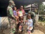 TNI Bagikan Asupan Tambahan Bagi Anak-anak Balita di Kampung Nafri Papua