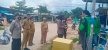 Polsek Sei Beduk Bagikan Sembako kepada Masyarakat Terdampak Kenaikan BBM