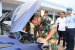 Letkol Iwan Cek Kendaraan Dinas Lanud Hang Nadim 