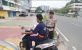 Strong Poin Polsek Lubuk Baja di Persimpangan Jalan Raya