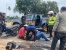 Dua Pemotor Luka Parah Usai Tabrakan di Dekat Lampu Merah Batu Besar